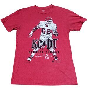 Vintage Pro Merch Kansas City Chiefs Derrick Thomas Tee Red Mens Small